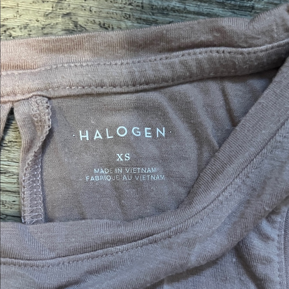 Halogen Light Pink Muscle Tee - Picture 2 of 5
